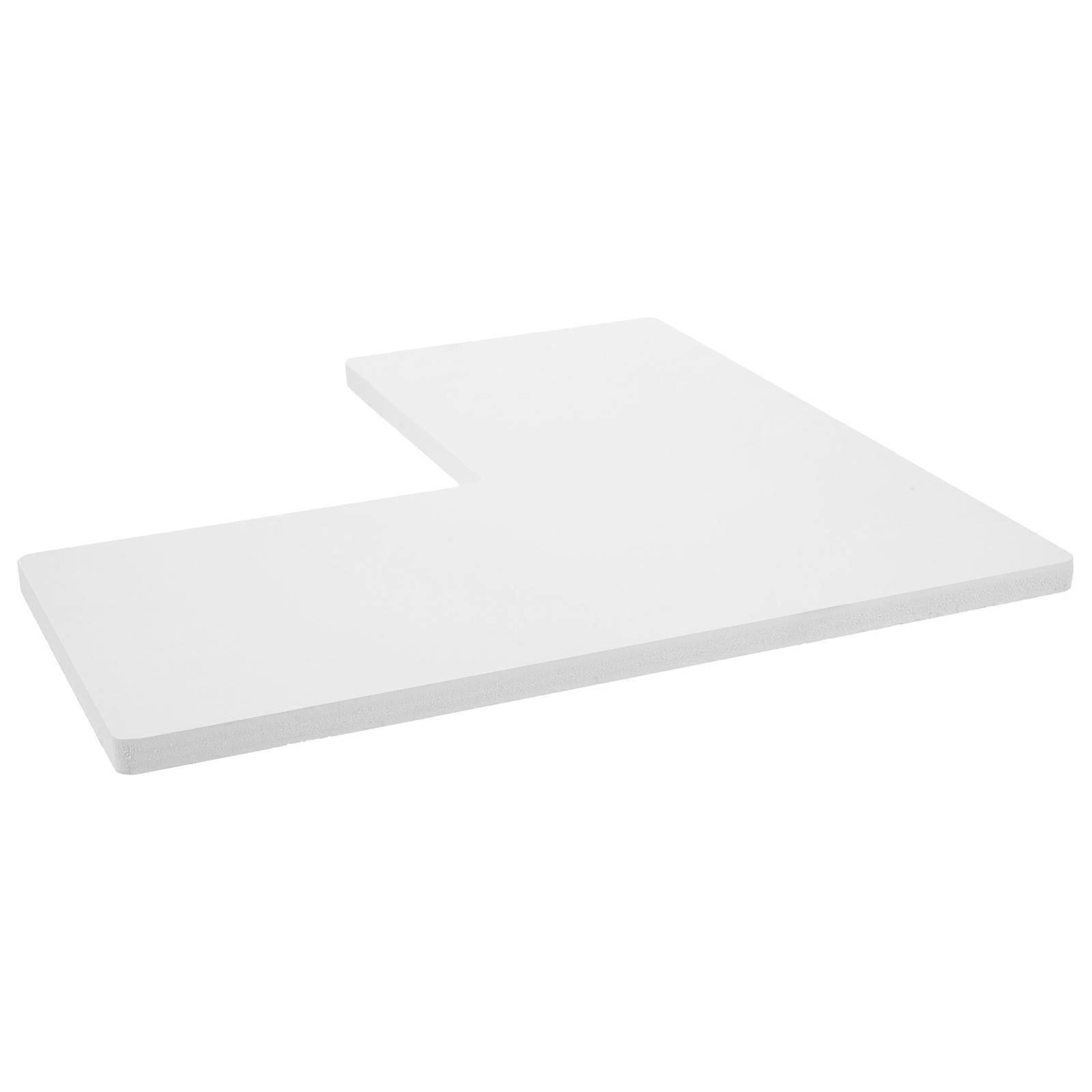 PVC Corner Wall Shelf for Display 1Set Perforation- Organizer