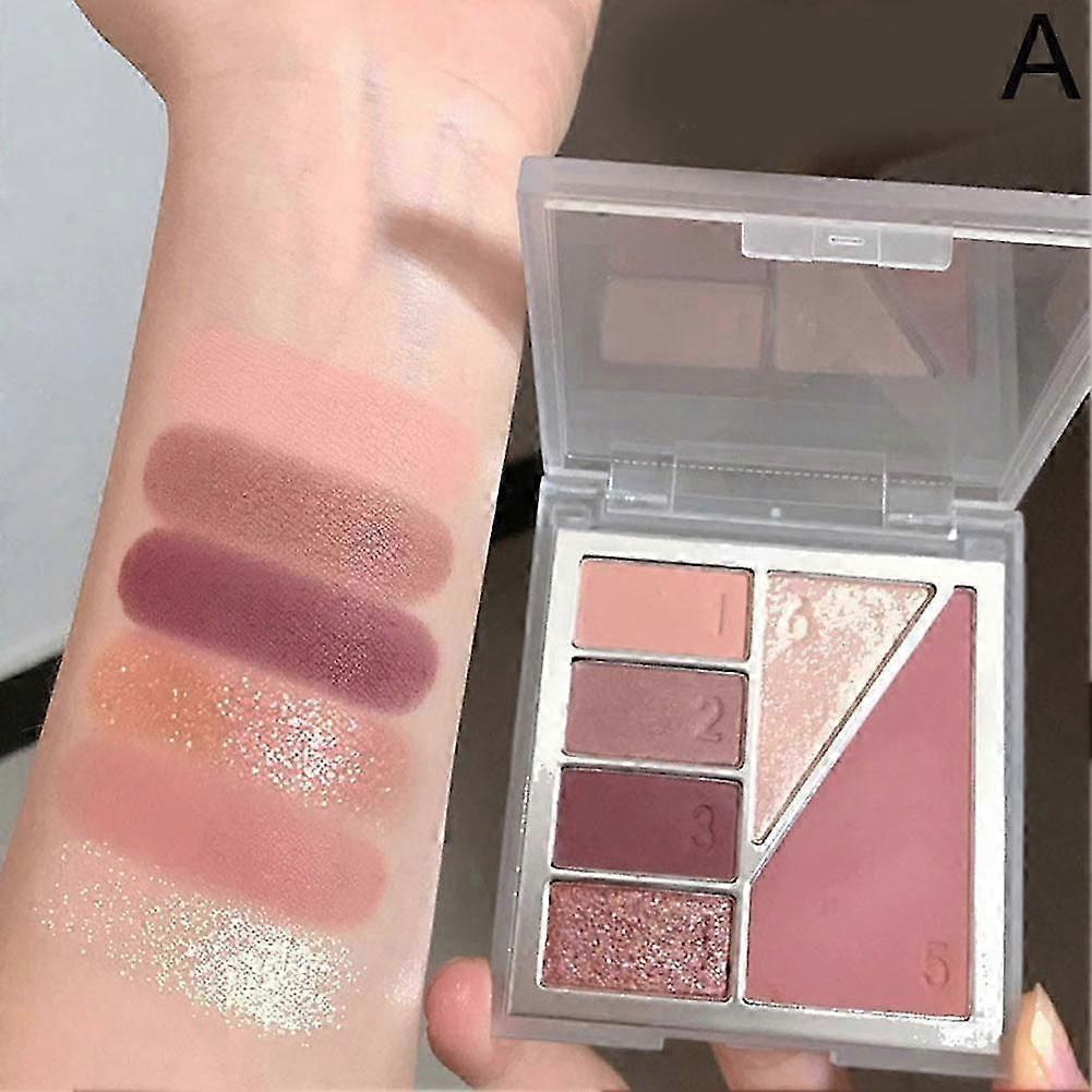 6-Color Eyeshadow Palette