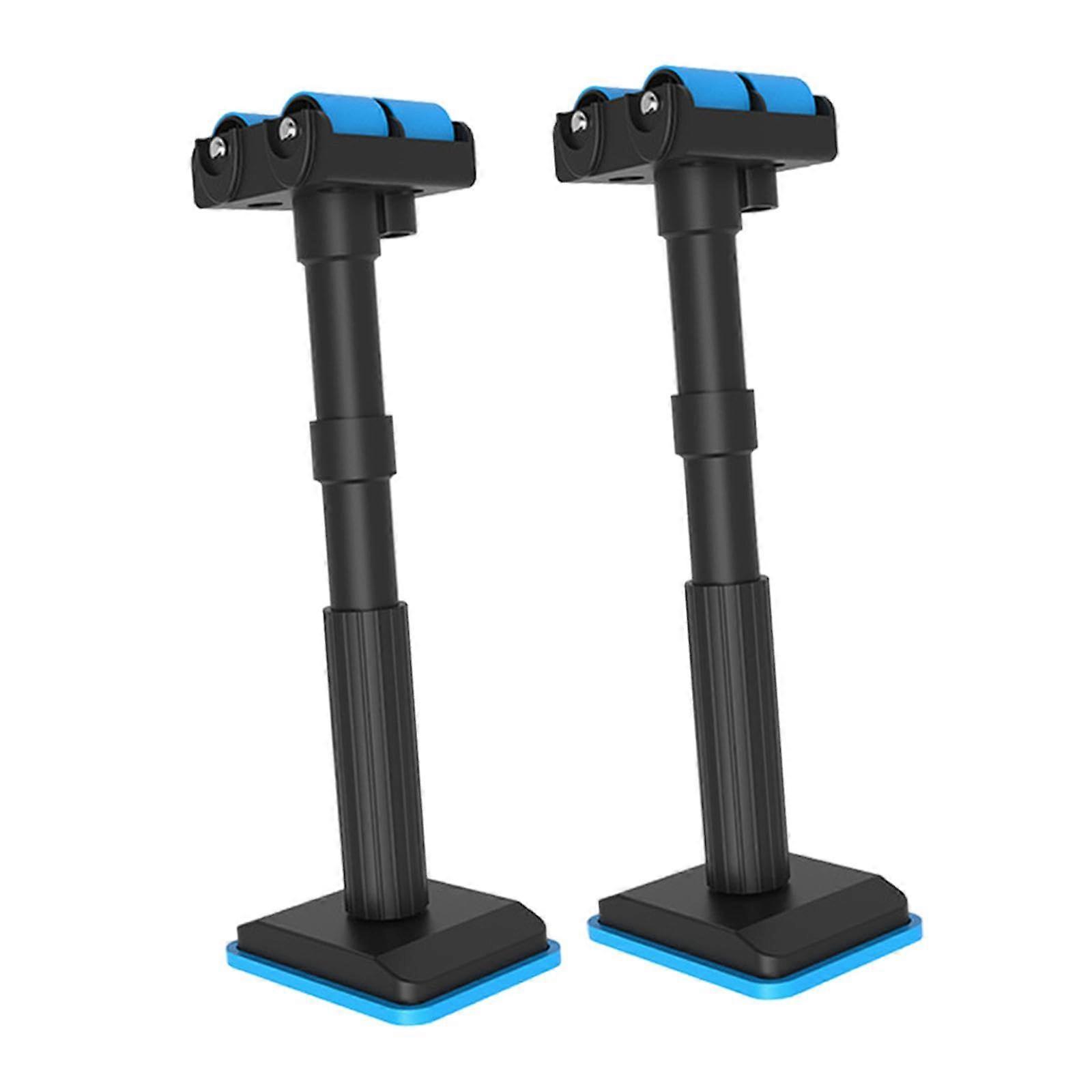 Adjustable Cabinet Jack with Telescopic Support Rod for Bathroom Door Installation 2 Pack