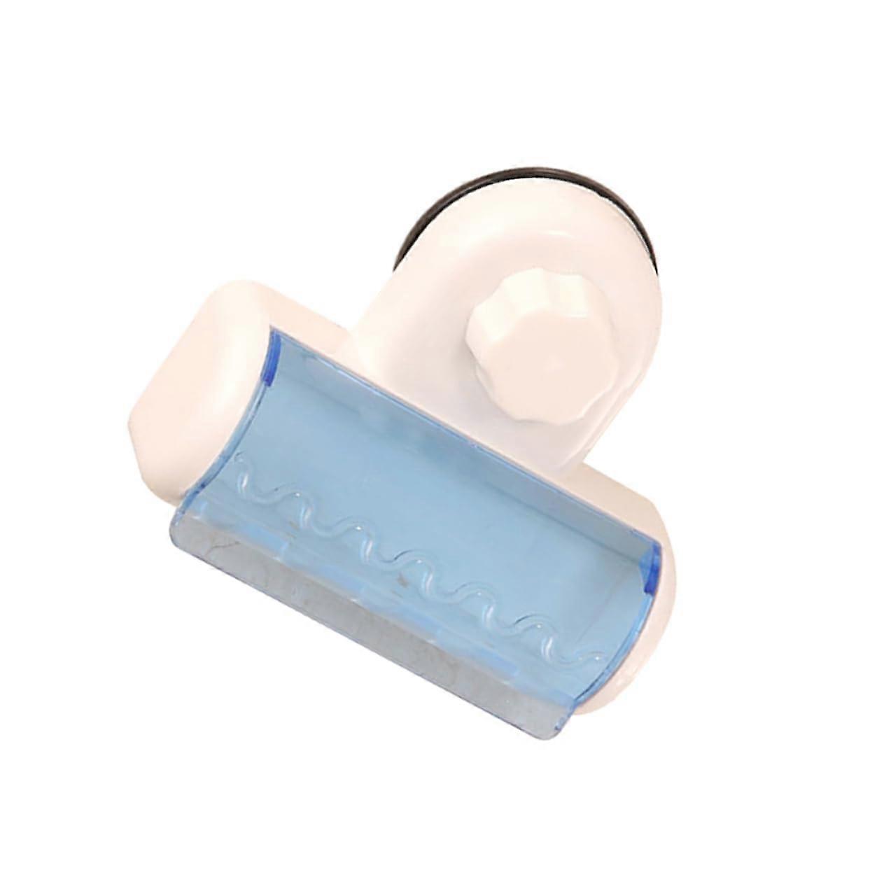 Wall Mounted Toothbrush Holder with Cover, Strong Suction, Space Saving Bathroom Organizer