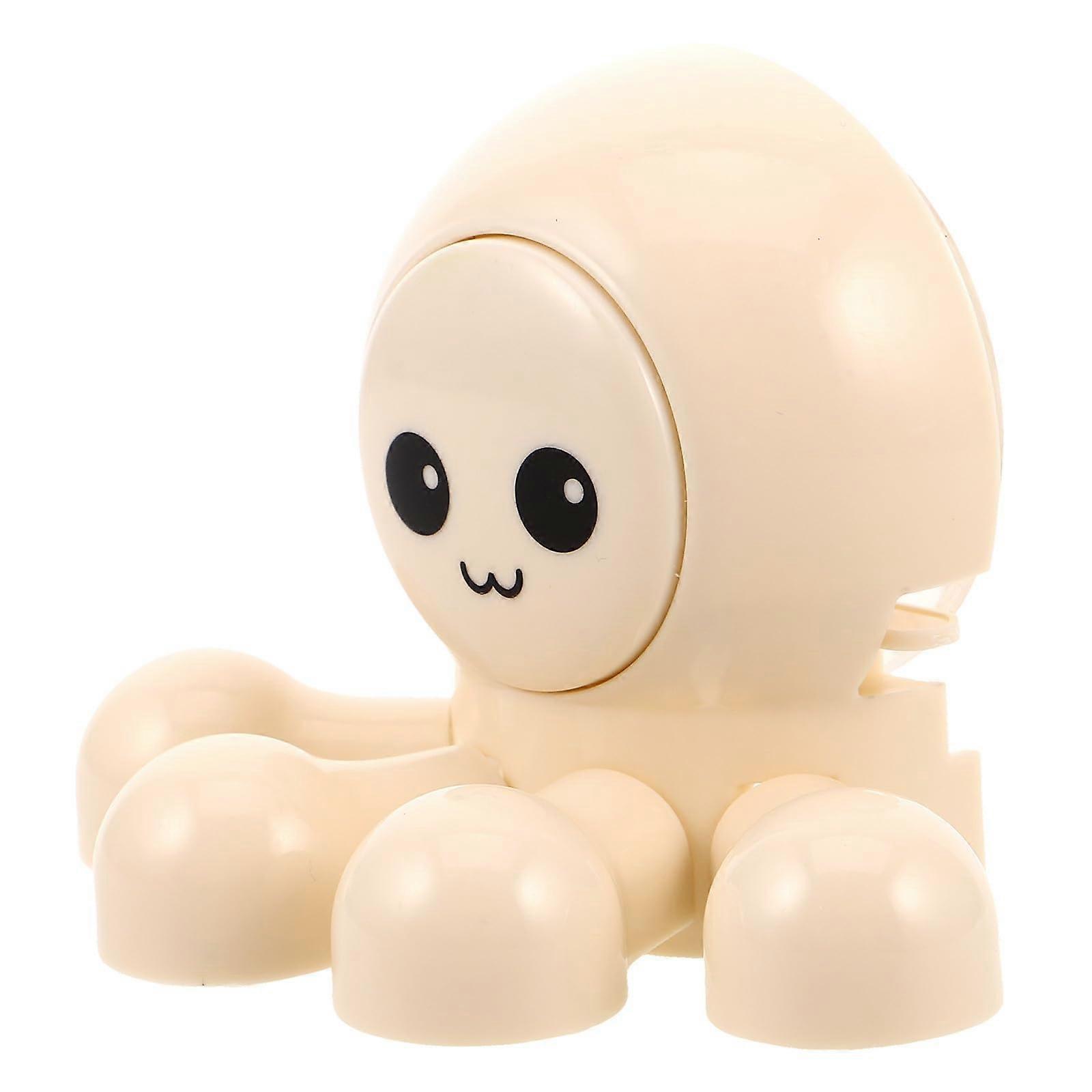 Cartoon Octopus Wall Mounted Toothbrush Holder Bathroom Organizer with Space Saving Design
