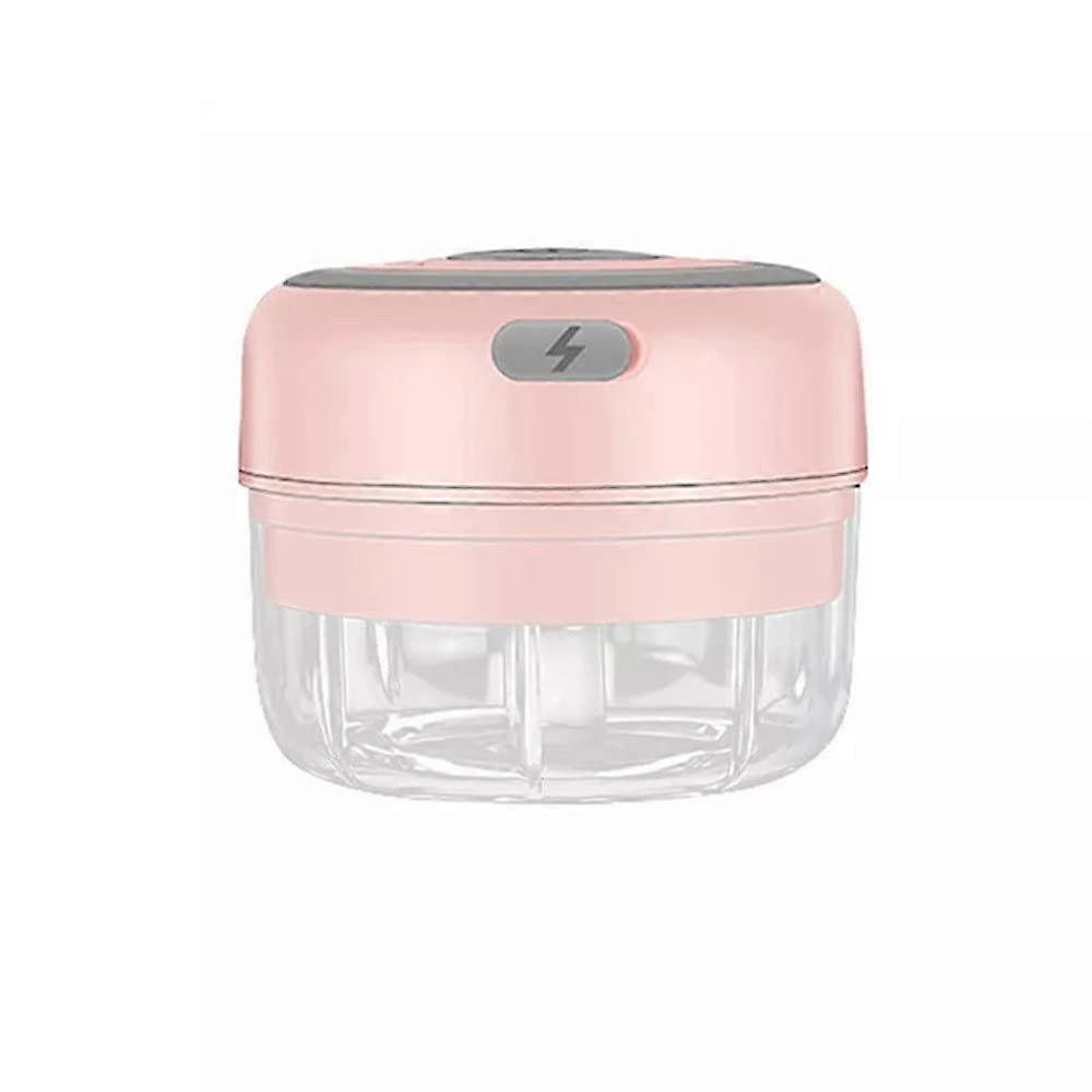 Electric Garlic Chopper 100ml USB Rechargeable Mini Food Processor for Vegetables Meat and Nuts