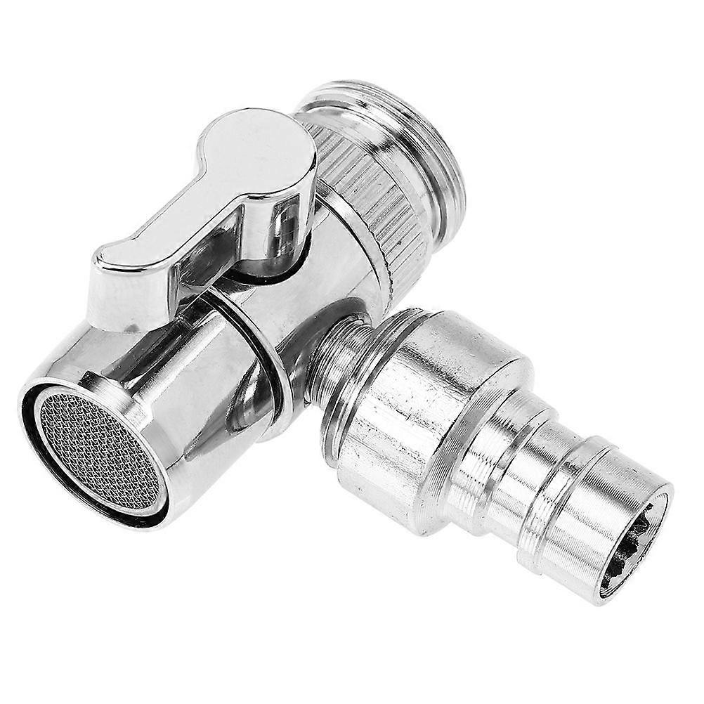 Copper Faucet Adapter Replacement Washing Machine Hose Water Tap Splitter