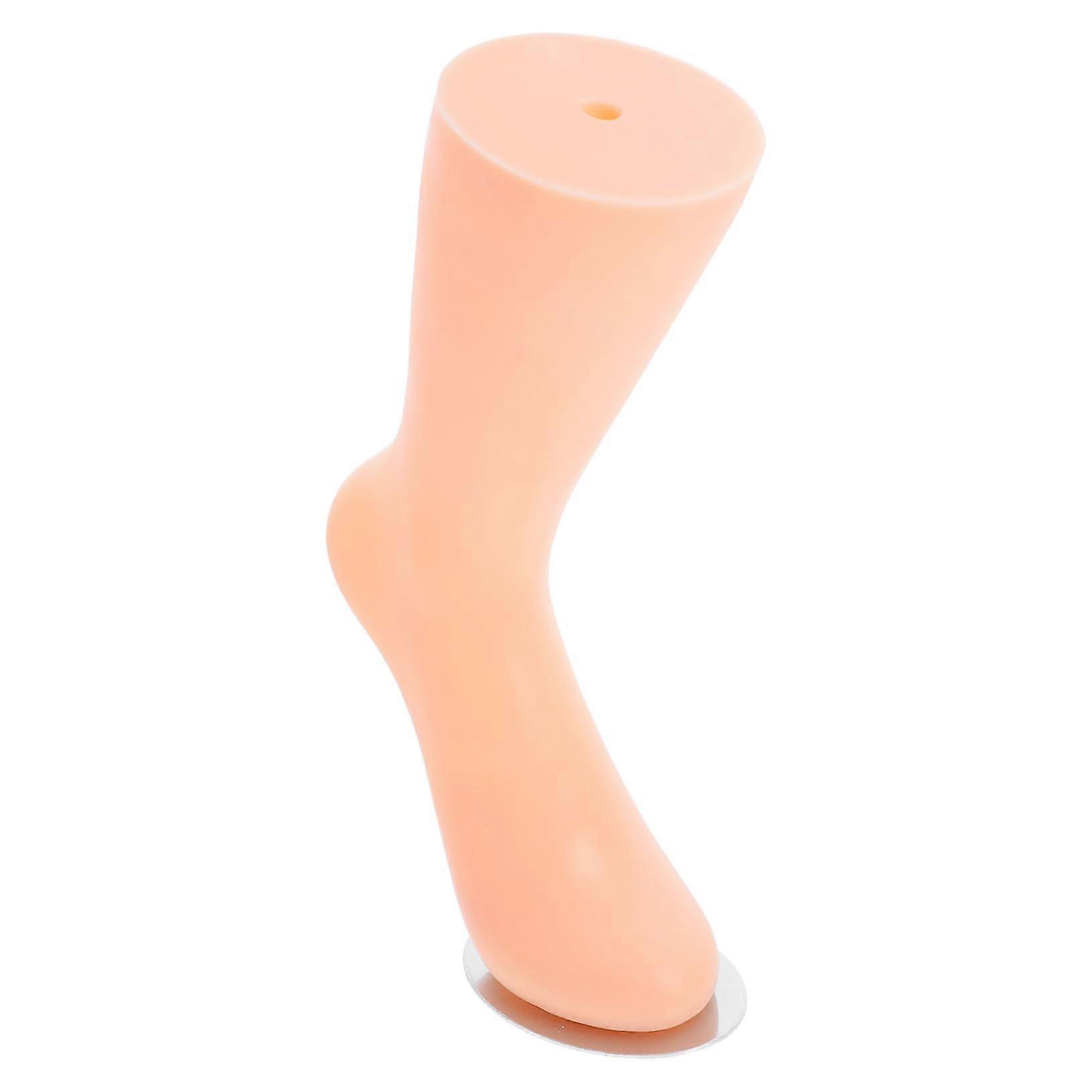 Realistic Female Sock Display Mannequin with Durable EasyClean Surface for Versatile Accessory Showcase