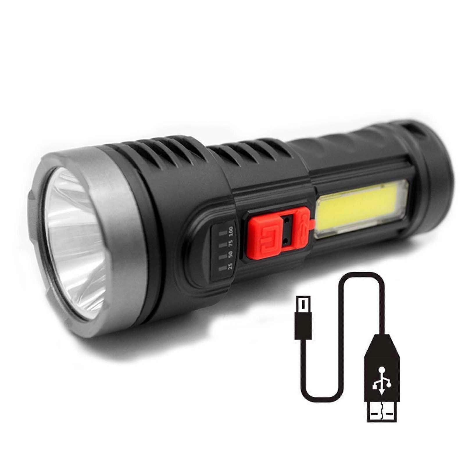 LED Special Forces Flashlight USB Charging Long-range Floodlight Mini Flashlight