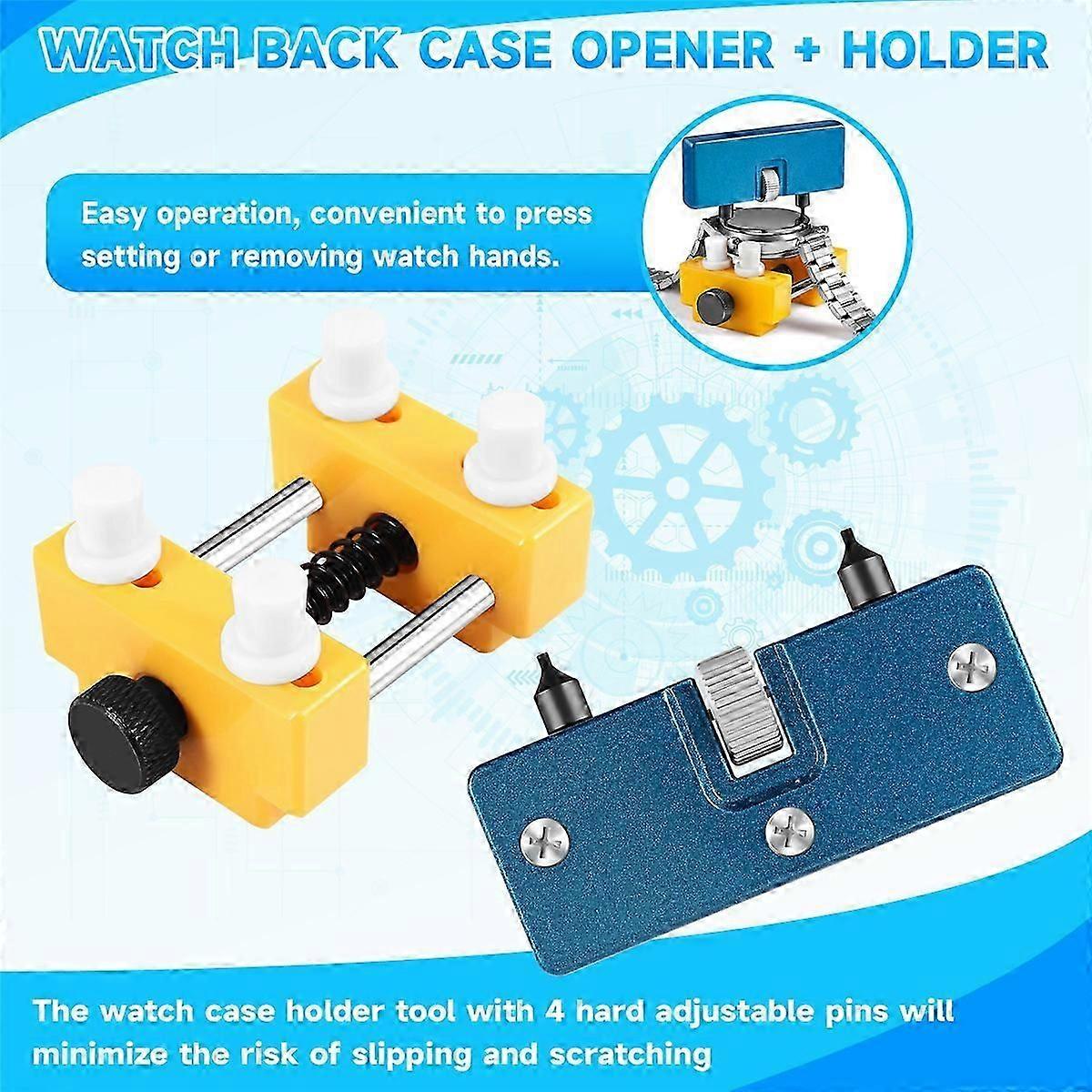 Watch Adjustable Opener Back Case Remover Repair Watchmaker Tool