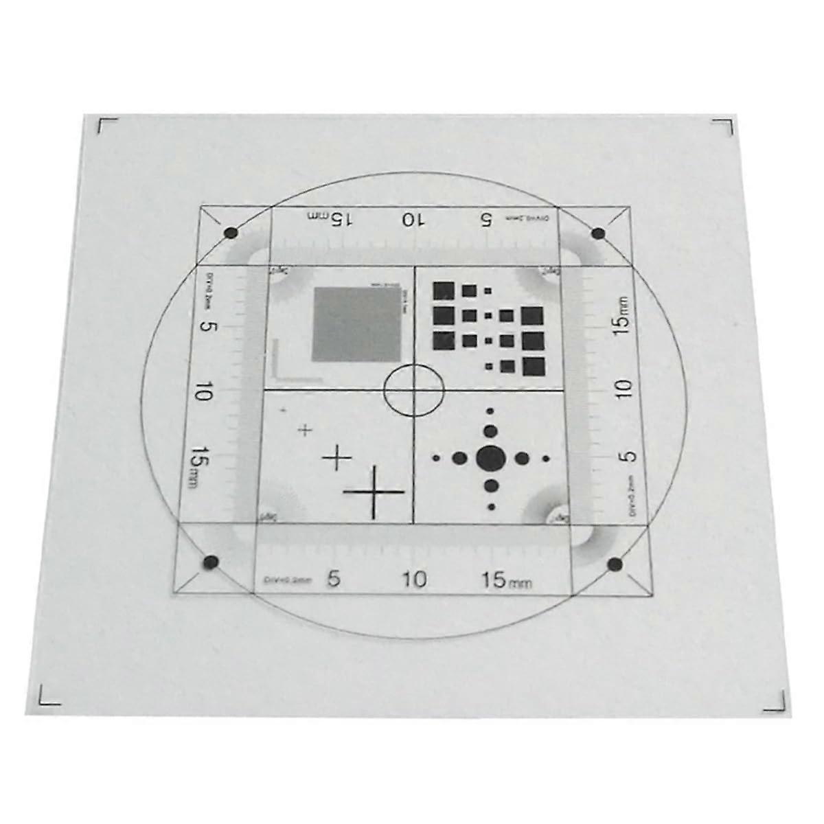 Microscope Accessories PET Transparent Sheet 45x45mm Clear Protective Overlay 0.1mm UltraThin
