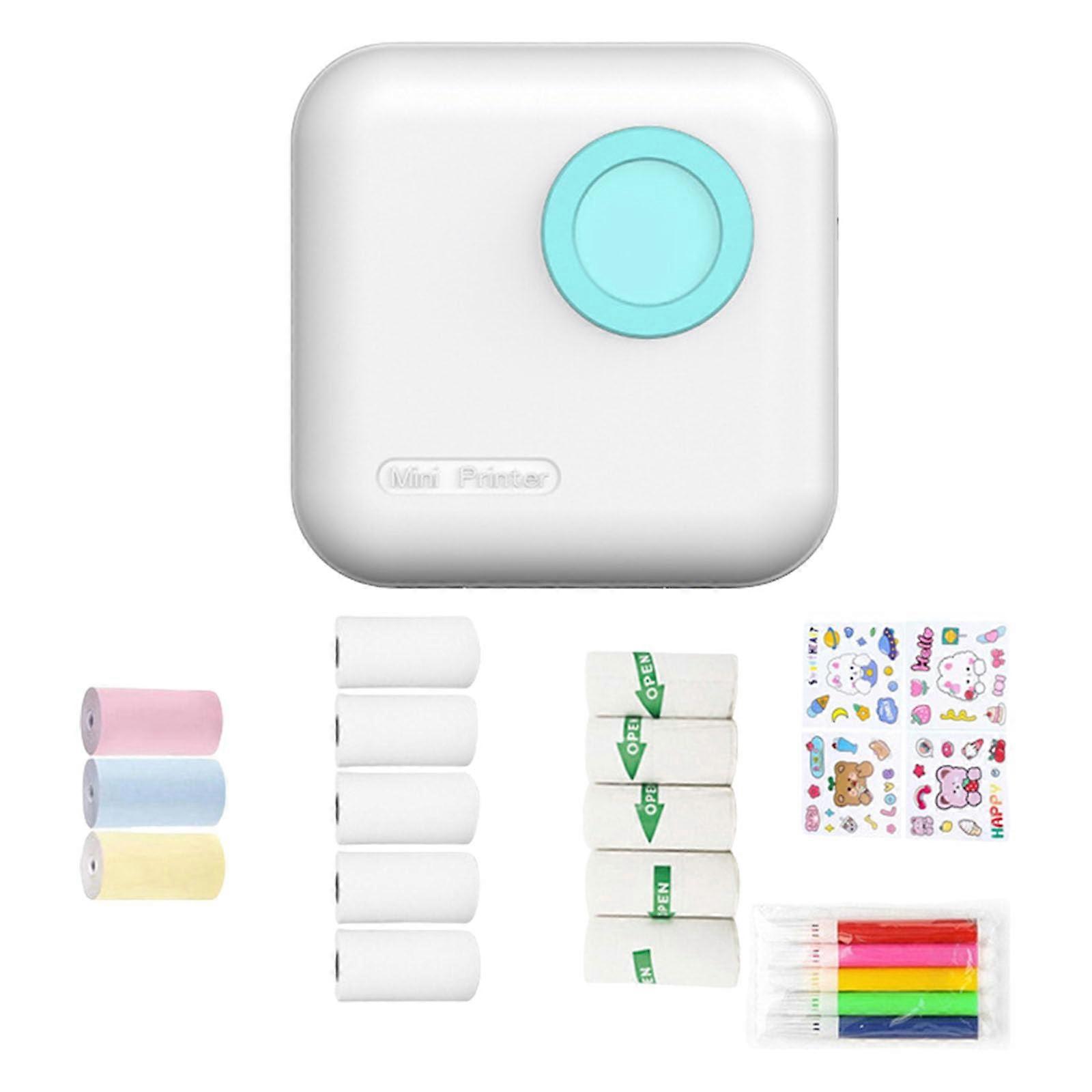 Bluetooth Thermal Label Printer Inkless Wireless Label Maker for Phone, Small Business and Office