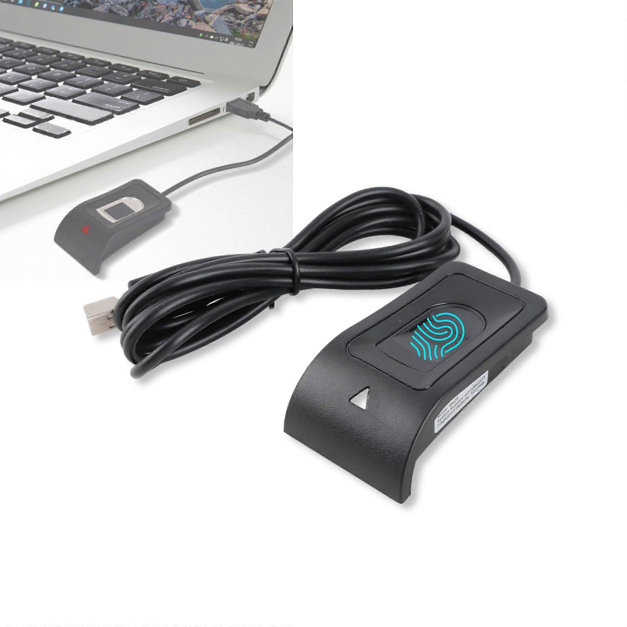 USB Fingerprint Reader for Windows 10 with Fast Login, 360° Recognition and MultiUser Support