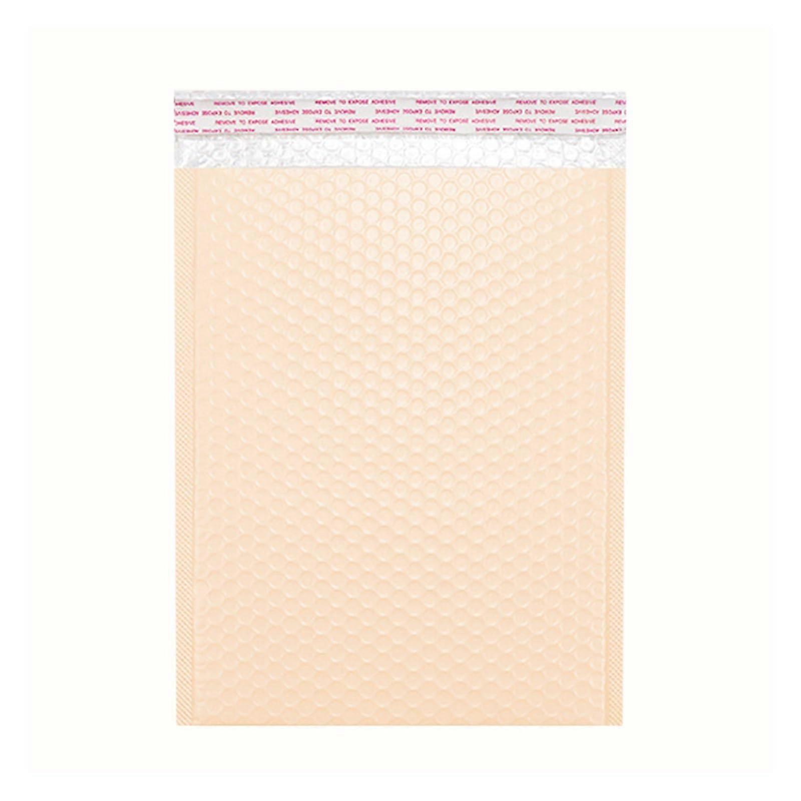Light Pink Bubble Mailers 13x15cm 50 Pack Self Seal Padded Envelopes with Reliable Bubble Padding