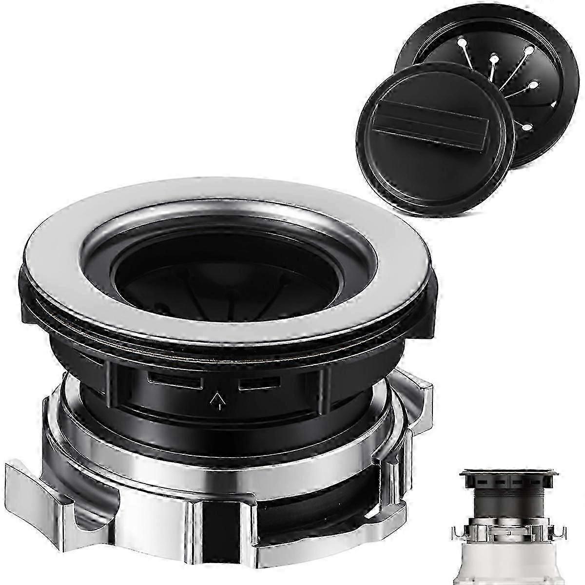 Stopper and flange kit for garbage disposal