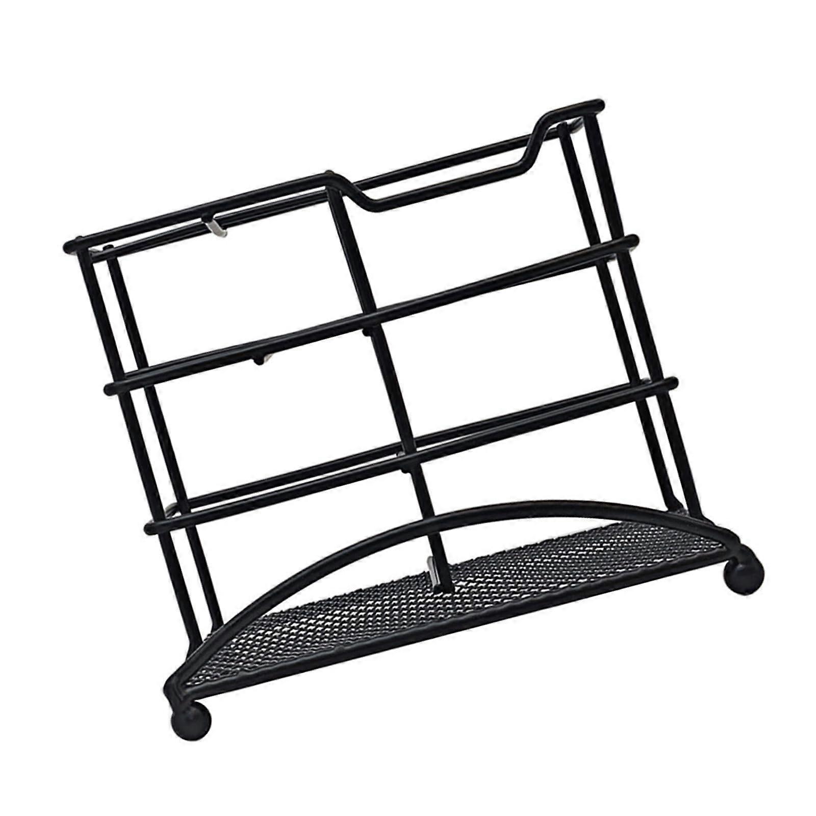 Rustproof Iron Storage Shelf with MultiTier SpaceSaving Design for Bathroom Kitchen Garage