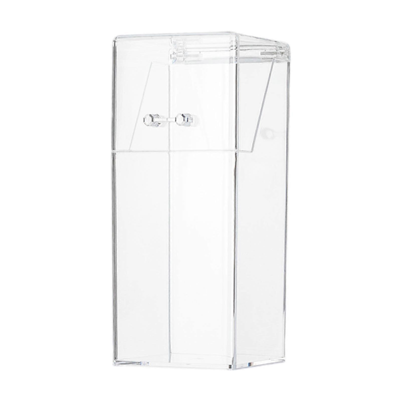 Large Capacity Acrylic Storage Box with Clear Lid, Multipurpose Makeup and Craft Organizer