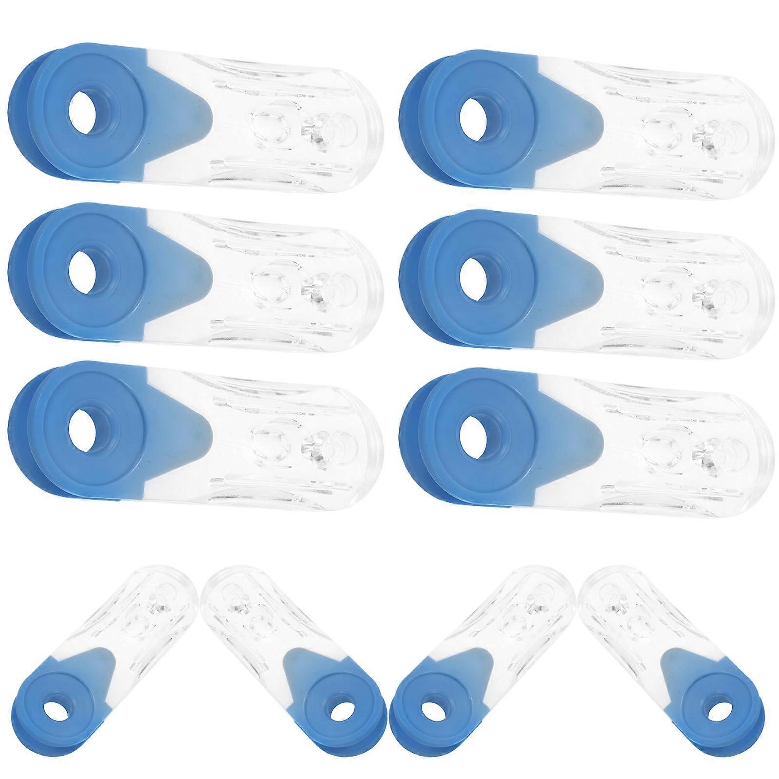 10Pcs Acrylic Blind Cord Handle for Window Roller Blinds Blue Accessories
