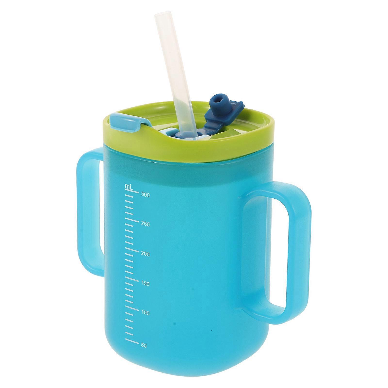 Baby Learning Sippy Cup for Drinking Kids with Straw 300Ml Spill Proof