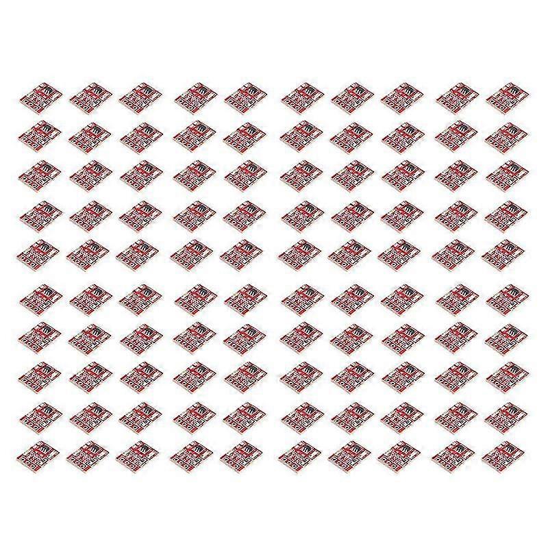 100Pcs TTP223 Touch Key Switch Module Touching Button -Locking/No-Locking Capacitive Switches Singl