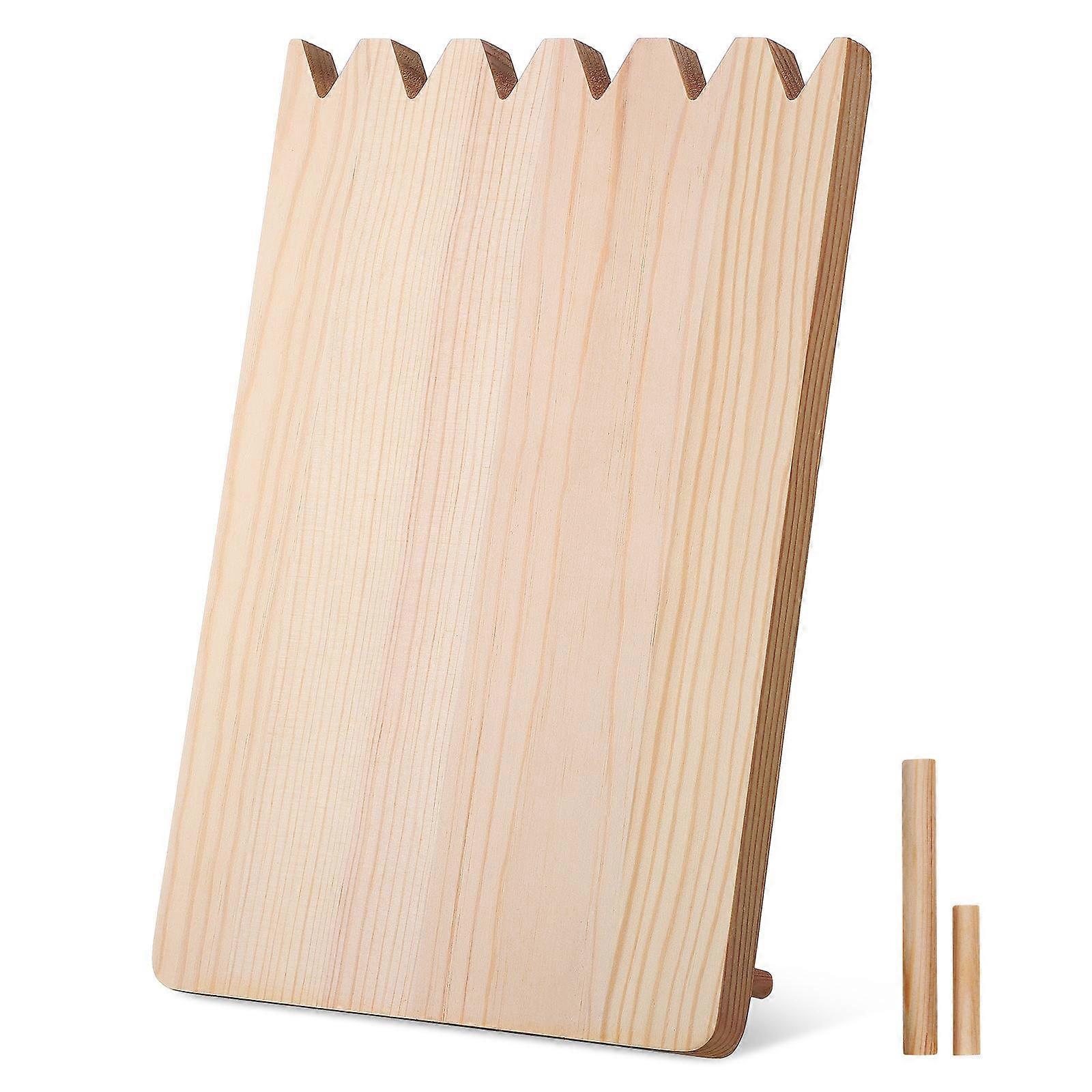 Schmuckständer aus Holz, beige