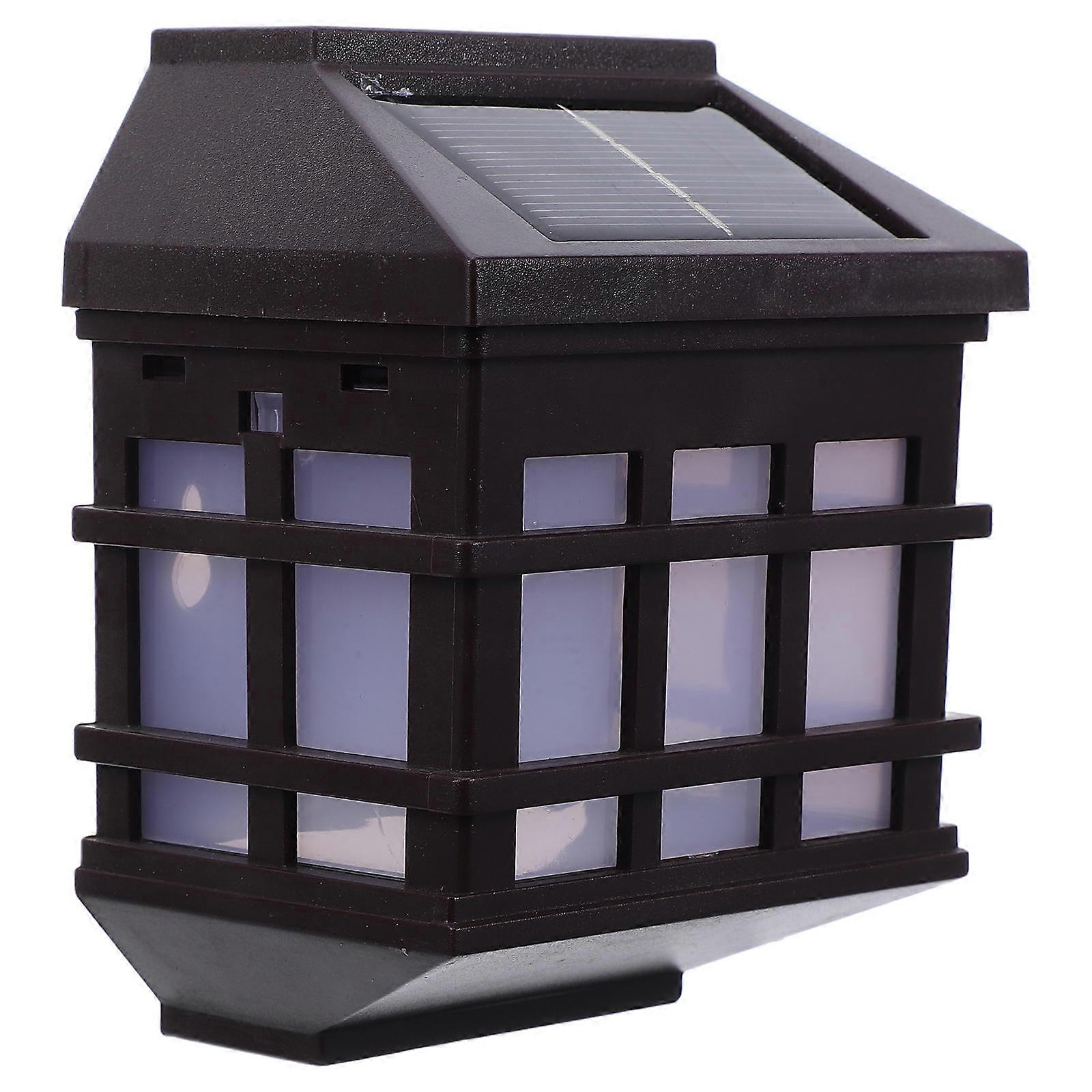 Window Pane Solar Wall Lights for Outdoor Waterproof Wall Mounted