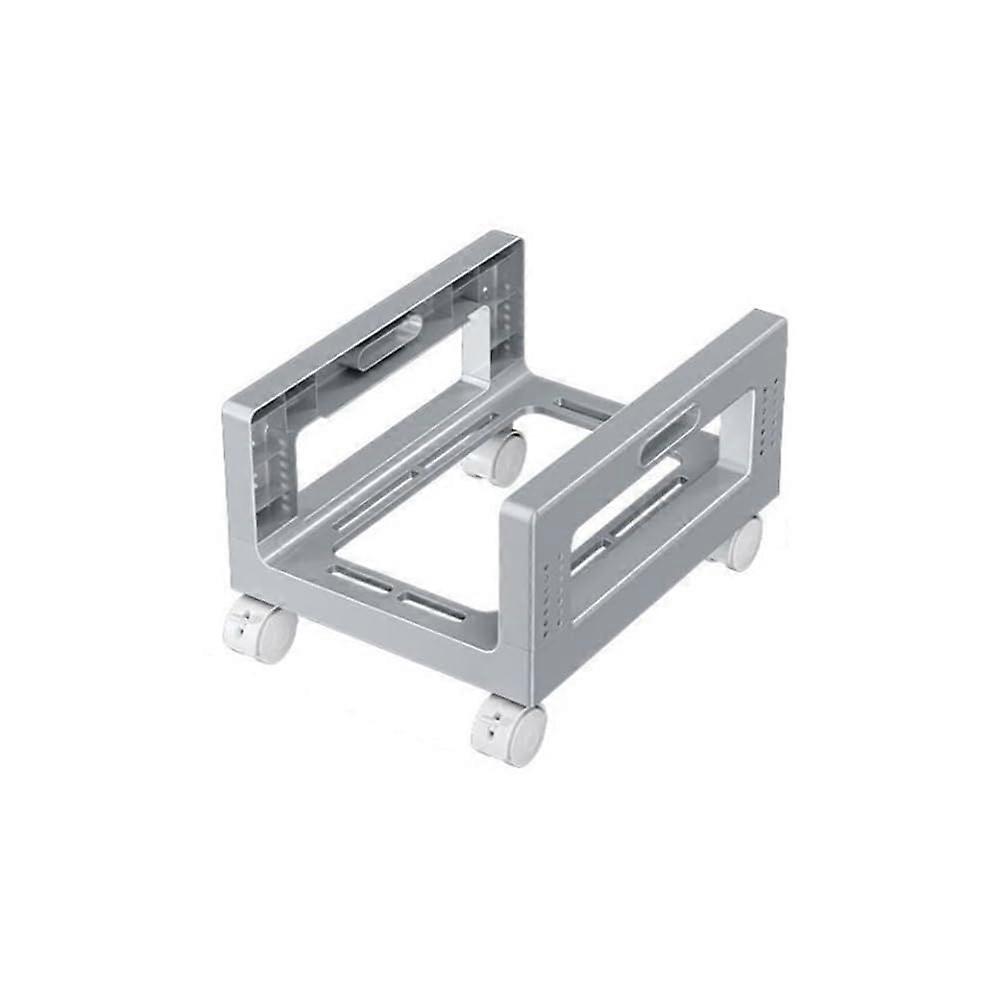 PC Tower Stand with Wheels, Rolling Computer Tower Holder for Carpet Floor, Lockable Caster Wheels