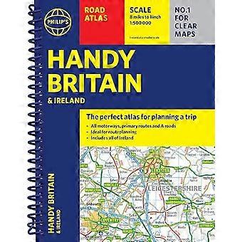 Philip's Handy Atlas Britain : Spiral A5 (Philip's Road Atlases)