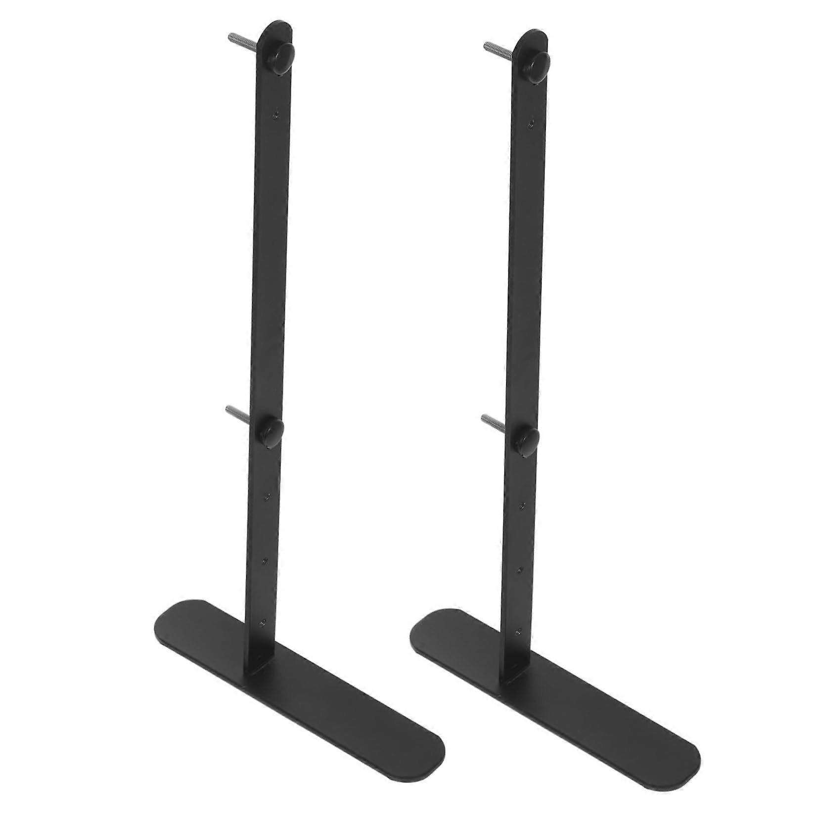 Pegboard Desk Stand Adjustable Height Organizer for Office and Workshop, 2pcs SpaceSaving Design