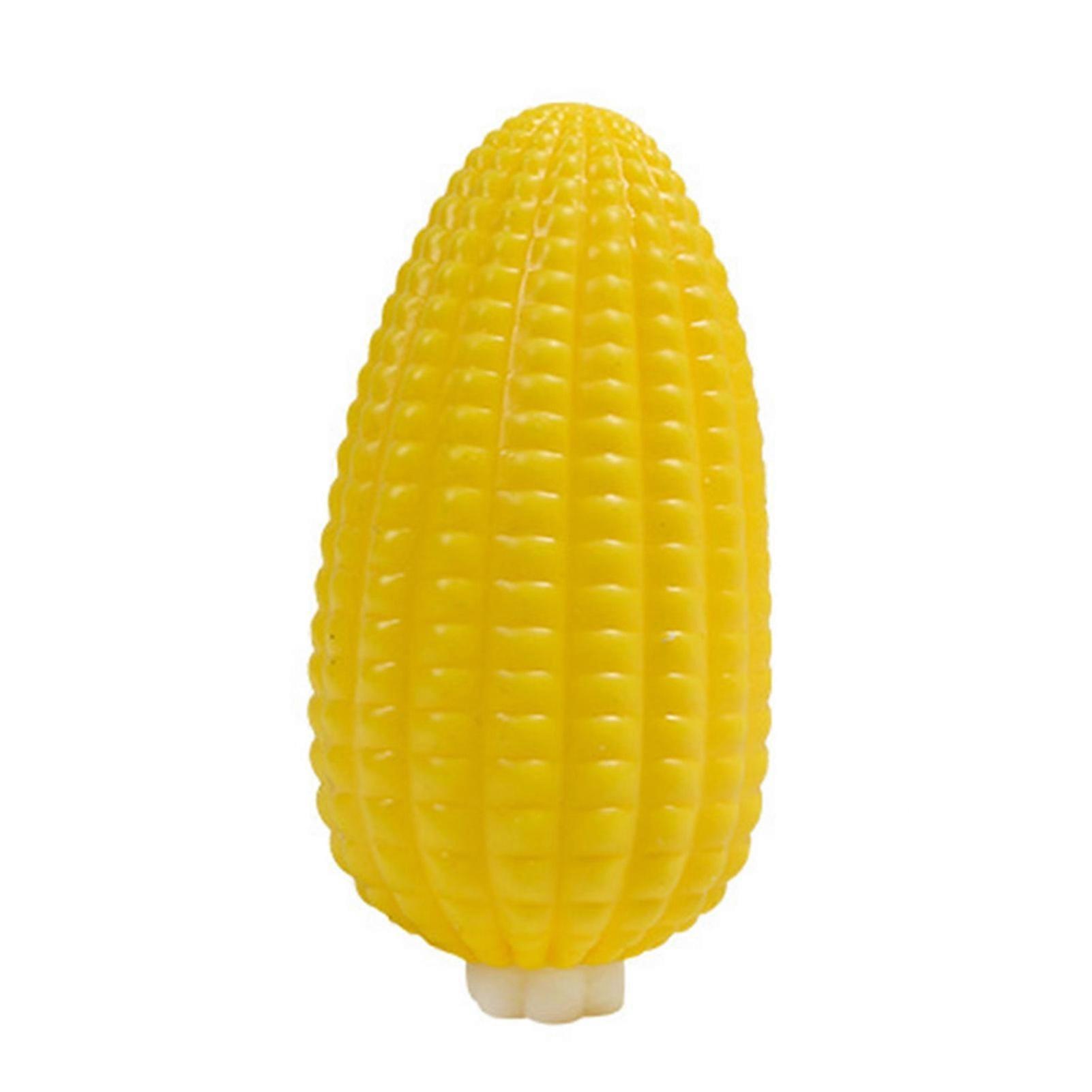 Corn Squeeze Legetøj Soft TPR Elastisk Quick Rebound Simulation Corn Pinch Legetøj Dekompression Sensorisk legetøj
