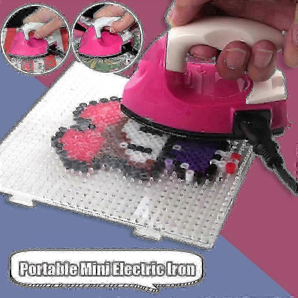 Portable electric iron for mini sewing projects