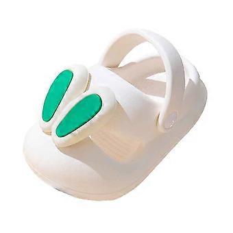 Kleinkinder-Slipper für Jungen und Mädchen, atmungsaktiv, schnelltrocknend, leicht, barfußtauglich, grün, 10-10,5 Jahre