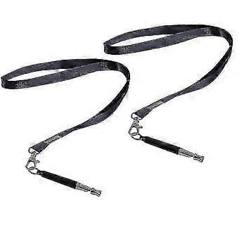 Dog Whistle, 2 Pack Ultrasone Dog Whistle om blaffen te stoppen, Recall Training, Verstelbare Silent Dog Whistle Training Om Blaffen Controle-apparaten Fo te stoppen