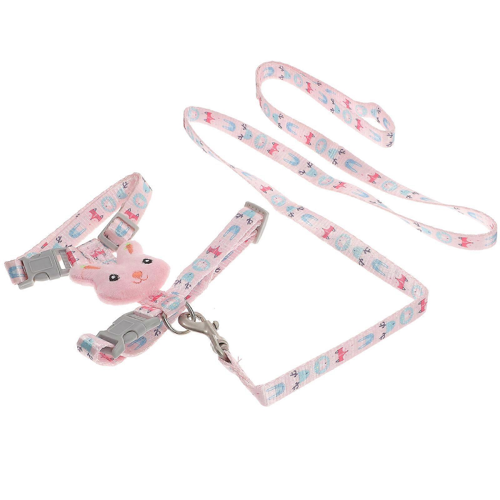 Pet Harness Leash Adjustable Rope 2Pcs Pack