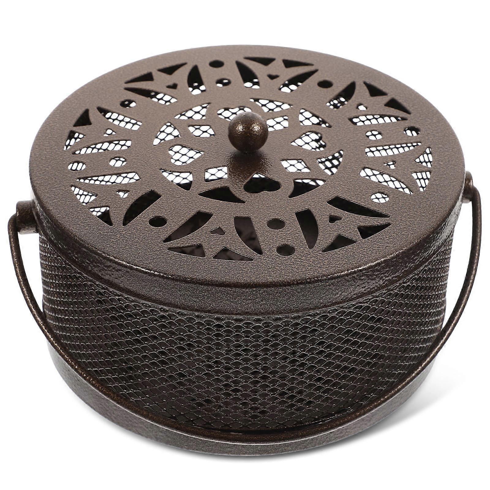 Box with Lid for Safe Burning