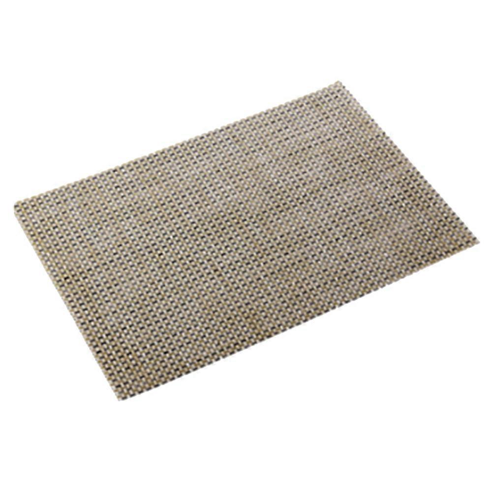 Heat-Resistant Placemat Rectangular PVC Table Mat for Dining Home Kitchen 3Pcs