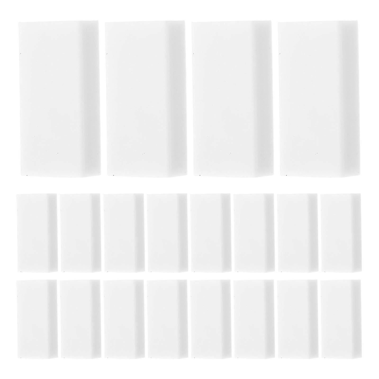 White Erasers Rectangular Pencil Erasers for School 20Pcs Drawing Supplies for Students