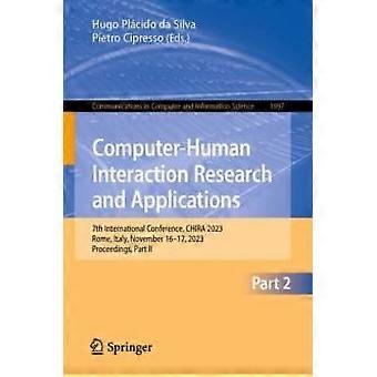 Computer-human Interaction Research And Applications 7th International Conferenc - Springer Nature B.V - Paperback - en Book
