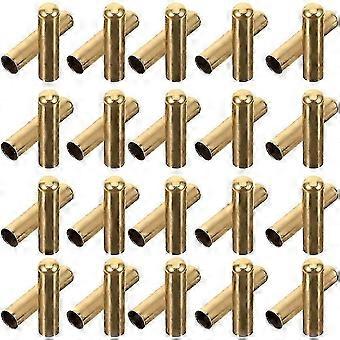 Drawstring Stopper Metal Shoe Lace Tips Diy Shoelace Tips Rectangular Copper Cord End Lock 50Pcs