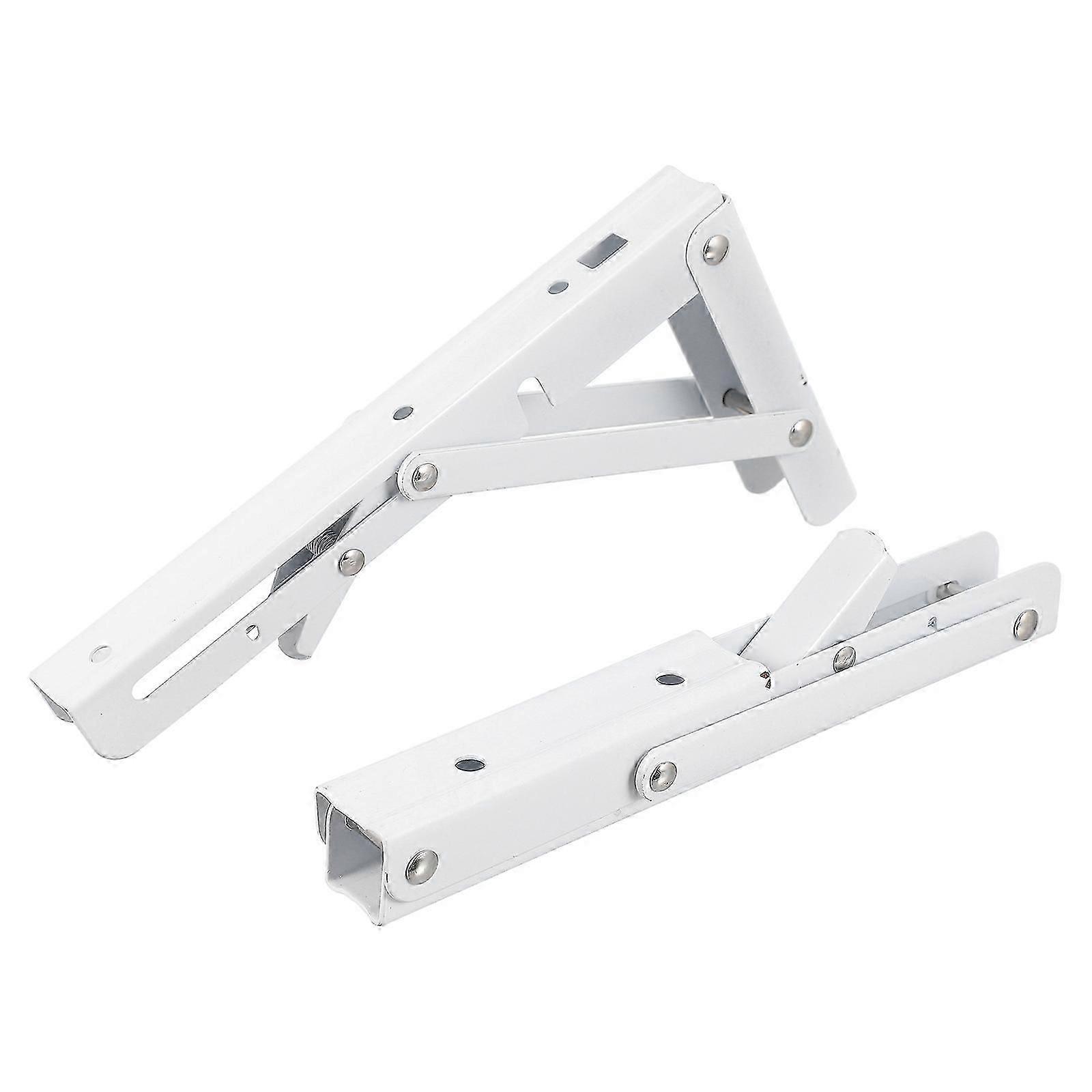Stainless Steel Triangle Folding Shelf Bracket for Support Use 4Pcs Pack