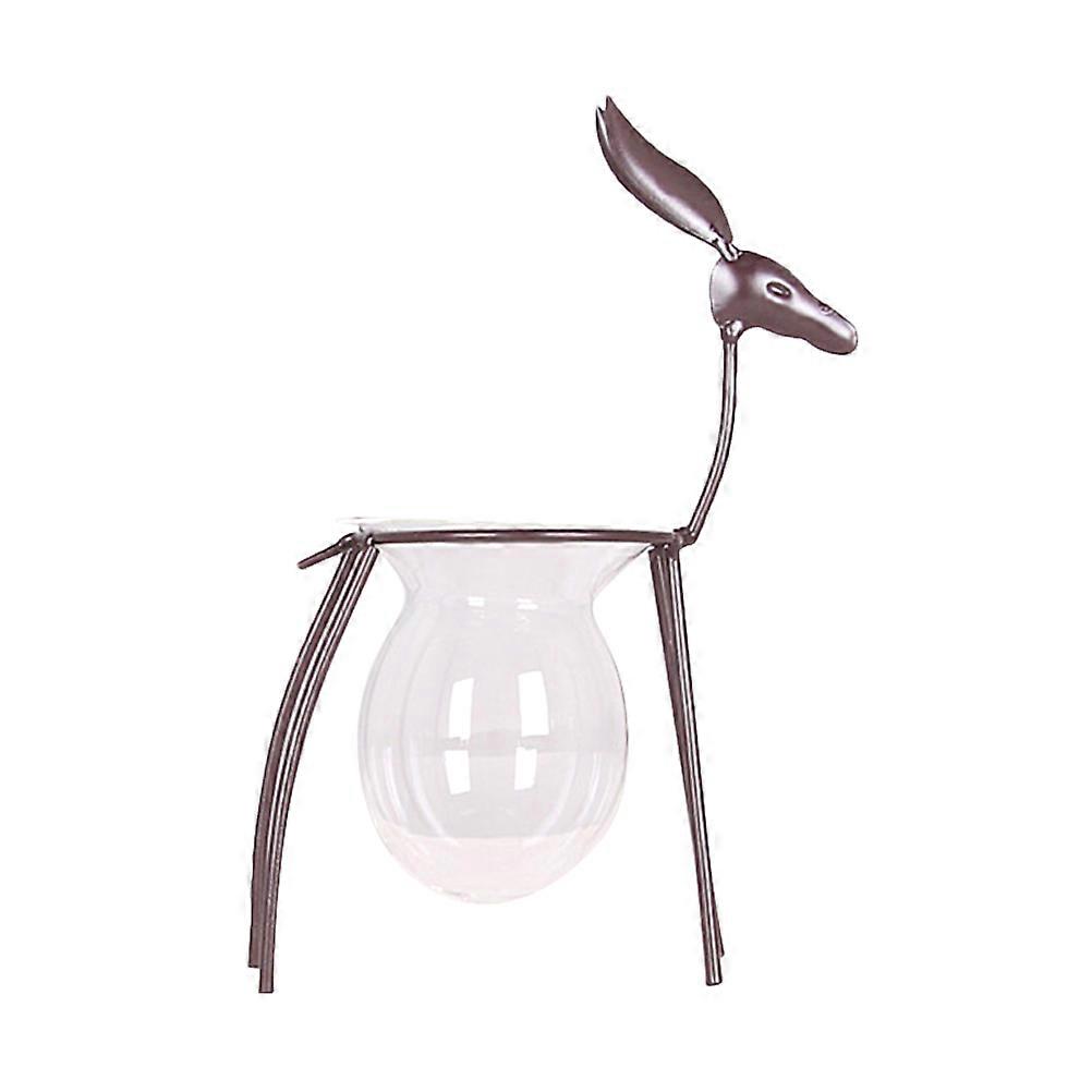 Iron Deer Display Stand for Decoration with Stable Support Function