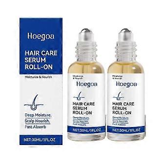 Fast Hair Growth Serum Nourish Hair Follicle Massage Scalp Care Essential Oil Roller Improve Dry Frizzy Hair Smoothing Essence