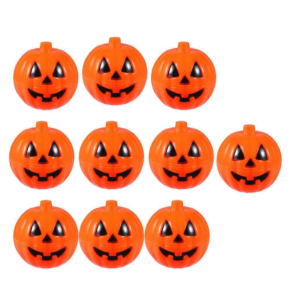 Creative Candy Jars Pumpkin Candy Container for Party 20Pcs Orange