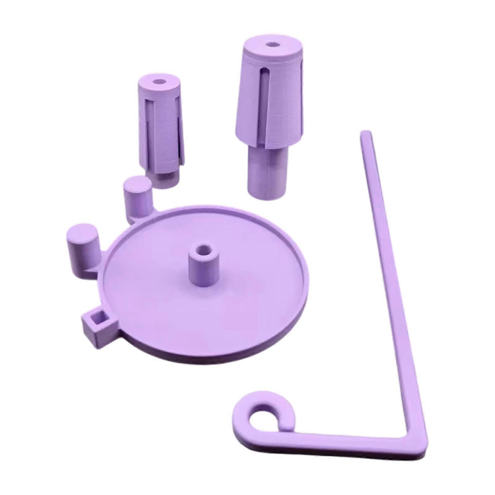 Sewing Thread Dispenser With Nonslip Base For Secure Spool Placement Thread Spool Holder for Embrodiery  Purple