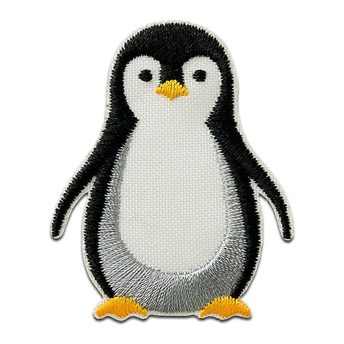 Patch / Iron-on Patch - Recycle Patch Penguin Animal Antarctica Think Green - Patch