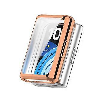 Smartwatch TPU Case for Huawei Band 11 Full Cover Screen Protector Case Rose Gold