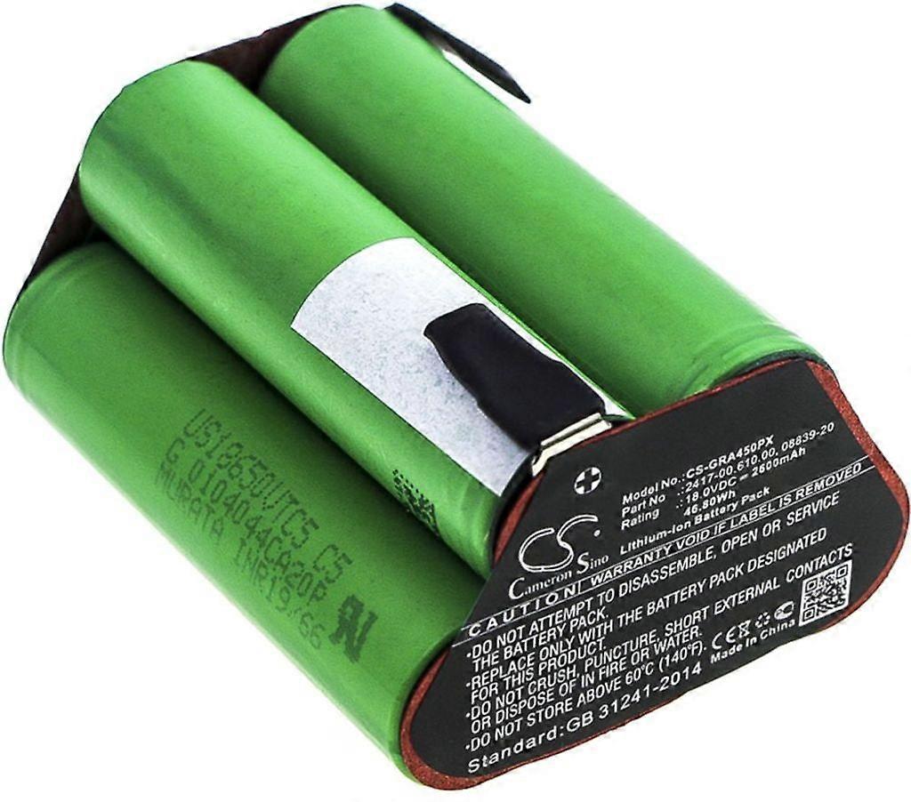 Battery for Gardena 02417-20 etc