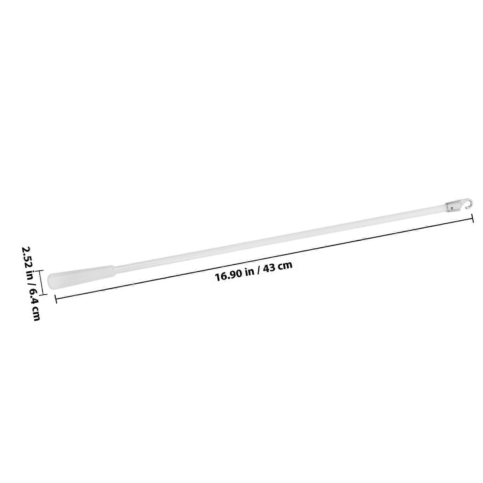2pcs Shutter Rod Pull Rods Shutter Adjustable Rods Drapery Wand Curtain Pull Rods