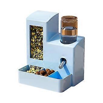 Kanin Vandfoderautomat Til Små Dyr Hamster Holdbar Drikkeflaske Med Nem Installation 80 Blå