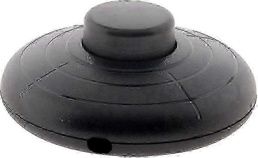 Foot switch for light fixture - Black