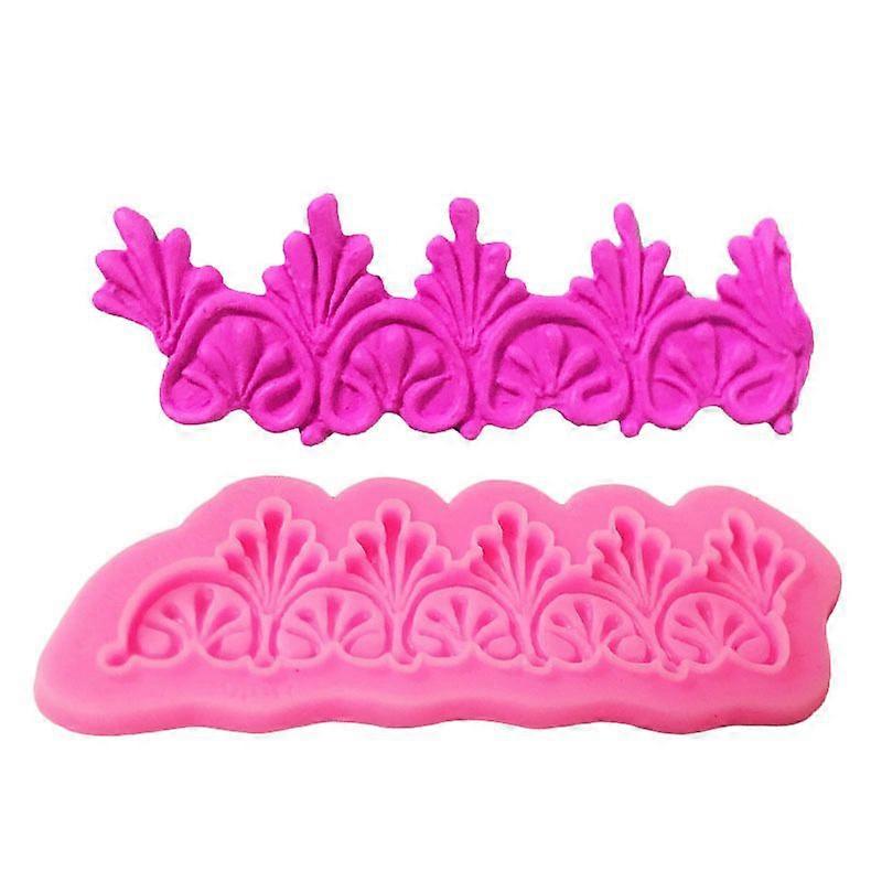 Lace lace shape cake decorative mold - 1PC