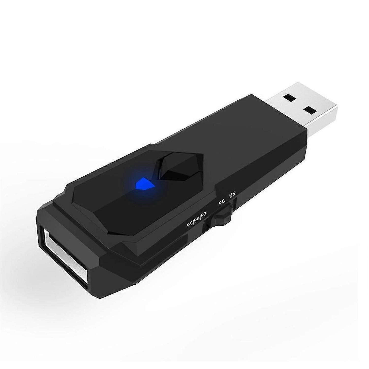 Wireless USB Converter for Bluetooth Gamepad Game Controller Adapter Wired Controller Adapter