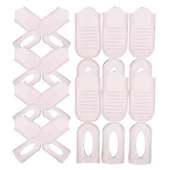 Nail Polish Wrap Remover Clips Gel Polish Remover for Fingernail Care 20Pcs