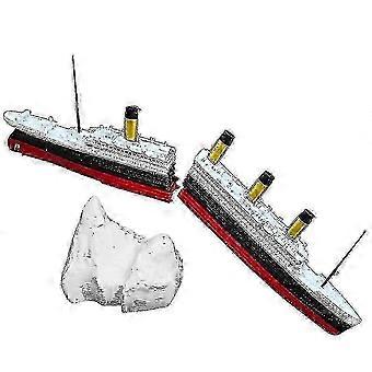 Realistic Split in Half Titanic Bath Toy and Pool Toy, Titanic Topper,